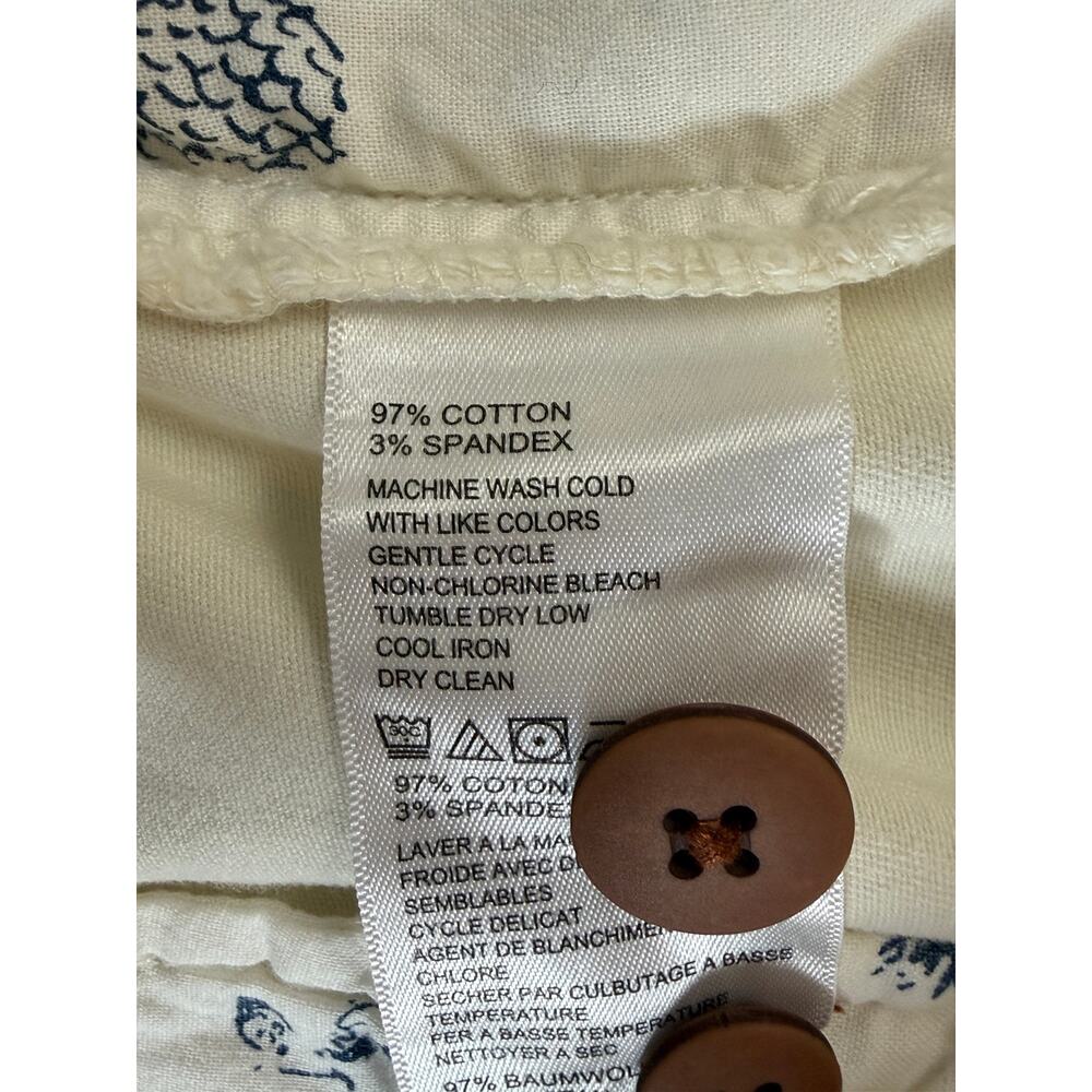 Tommy Bahama Festival Time Shorts Mens 44 Cream Beige NWT Golf Resortwear - Picture 7 of 9